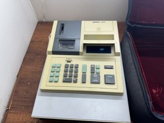 Swintec SW-20 Electronic Cash Register With Operators Manual & Case no key
