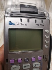 Verifone Credit Card Machine Terminal Reader Model VX520