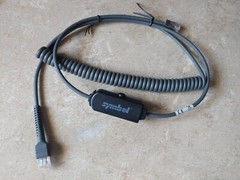 Zebra CBA-R28-C09 Cable For Verifone Ruby Topaz Fits Symbol & Motorola Scanner