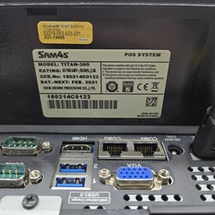 Sam4s Titan-360 POS System Enterprise Touchscreen Windows Embedded Standard 7