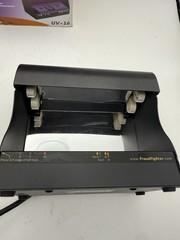 Fraud Fighter UVeritech MODEL UV-16 COUNTERFEIT DETECTION SCANNER No Bulbs