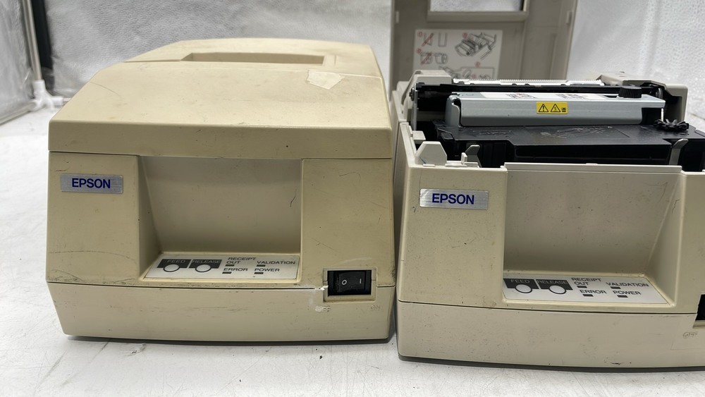 Epson TM-U325D M133A POS Dot Matrix Receipt Printers Lot Of 2