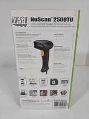 Adesso NuScan 2500TU Antimicrobial Spill Resistant Barcode Scanner