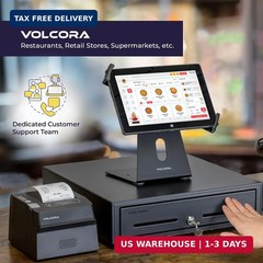 Volcora 16″ Manual Push Open Cash Register Drawer for Point of Sale (POS) System