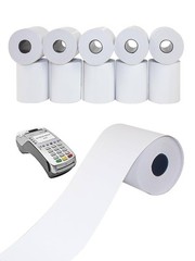 2 1/4 x 50′ Thermal Paper 30 Rolls Credit Card & Cash Register POS Receipt Paper