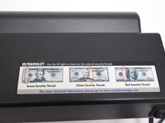 Royal Sovereign RCD-1000 Ultraviolet UV Counterfeit Bill Money Detector Tester
