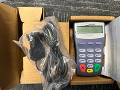 Lot of (2) VeriFone PINPad 1000SE Pin Pad – New with com port cable and power