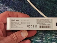 Clover Station C500 Point of Sale System With P550 Printer And Hub. Works