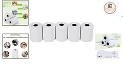 Standard 2 1/4″ x 50′ Thermal Receipt Paper – 5 Rolls, Biodegradable & Bright