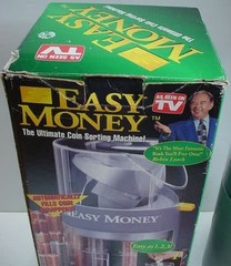 Easy Money Coin Sorting Machine with Box