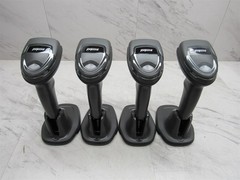 4 LOT Symbol DS4308 Wired Barcode Scanner w/ Stand & USB Cable