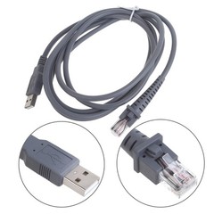 Durable Data Cable Convenient USB Cable 2M for QD2100 GBT4100 GD4130 Scanner