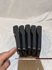 Lot of 5 Toast Go 2 Handheld POS Tablets TG200 with DTC200 Charging Dock