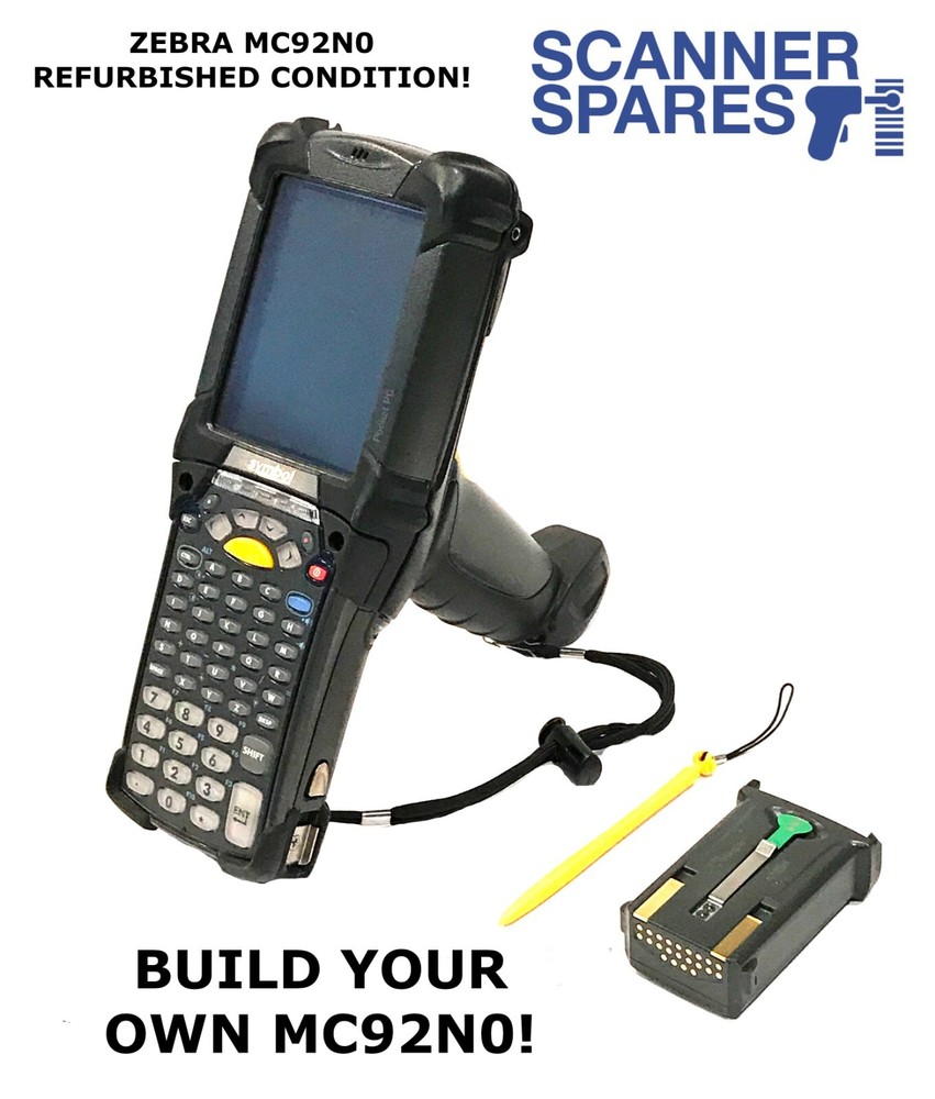 Zebra MC92N0 Barcode Scanner MC92 – 1D & 2D Options – BUILD YOUR OWN MC9200!🔥🔧