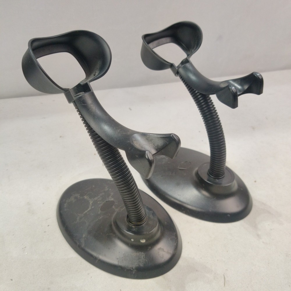 Lot of 2 Unbranded Handheld Barcode Scanner Stands