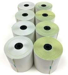 Receipt Labels 2-Ply Dot Matrix Impact 3″ x 3″ White 51579-4005 – 50 Rolls