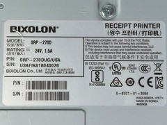TESTED Bixolon SRP-270D Dot Matrix POS Receipt Printer LAN FAST SHIPPING
