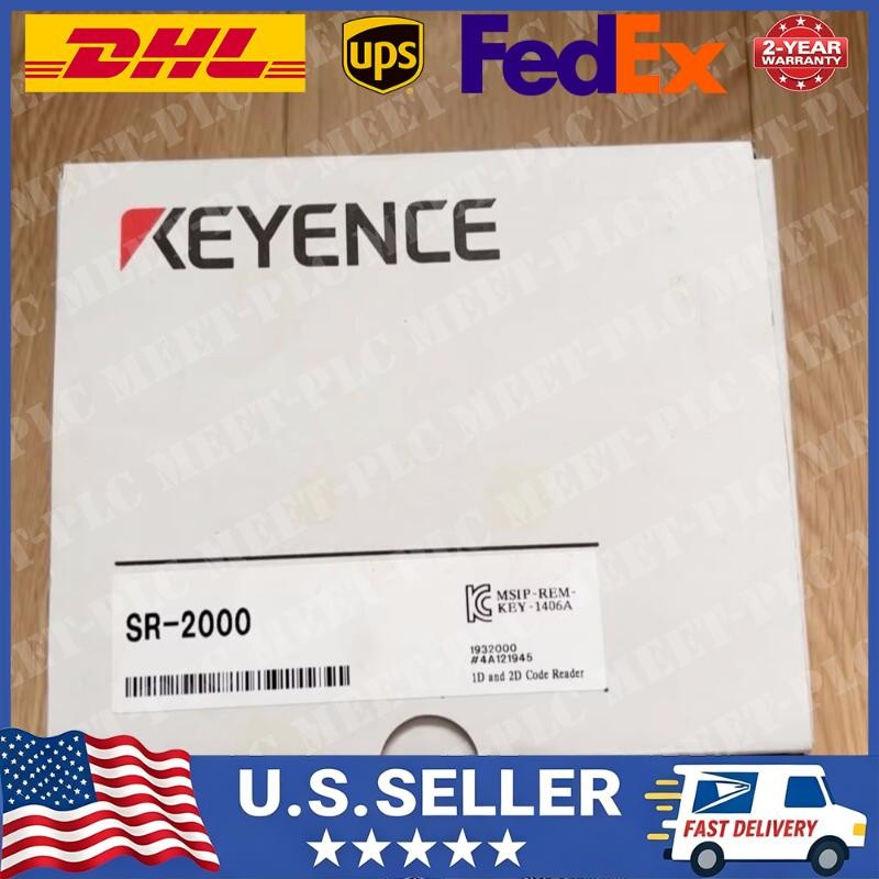 1PC New Keyence SR-2000 1D 2D Barcode Reader Scanner Vision SR2000 US Free TAX