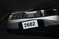 First Data FD150 Credit Card Machine with New in Box FD35 PIN pad Included