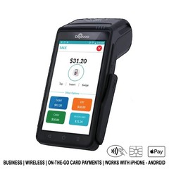 DEJAVOO QD4 EMV NFC | ETH/WiFi/BLUETOOTH CREDIT CARD MACHINE *UNLOCKED*