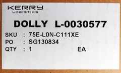 Honeywell 75E-L0N-C111XE Dolphin 75e Mobile Computer, Win 8.1 WiFi & Bluetooth
