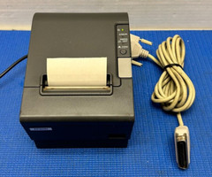 EPSON TM-T88IV PRINTER (MODEL 129H) WITH POWER SUPPLY