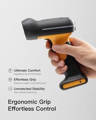 Inateck Industrial 1D Barcode Scanner Bluetooth Hand Wireless IP67 W/ App & SDK