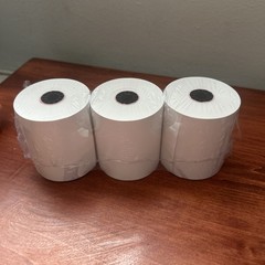 VONLYST THERMAL RECEIPT PAPER ( 3 1/8 IN WIDE X 230 FT ) 6 ROLLS