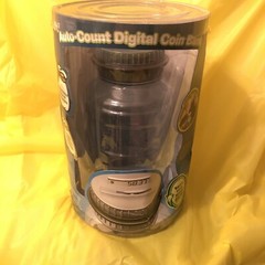 Shift 3 Auto Count Digital Coin Bank Automatically Totals Up Your Savings NEW