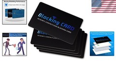 RFID Blocking Card, Contactless NFC Debit Credit Card Passport Protector Blocker