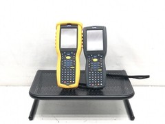 Lot of 2 Honeywell LXE MX7 Mobile Scanners W/ Spare Batteries & Charging Dock