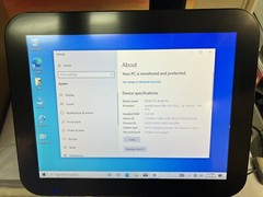 ~ UnyTouch Dual Screen POS Terminal U37-P150UR-ADC Win10 Intel Atom D525+2G+120G