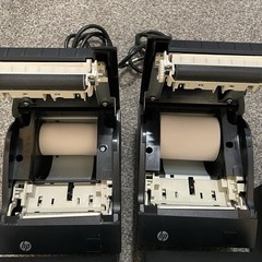 Lot Of 5 HP A799-C80W-HN00 & A798 Thermal Receipt Printers for POS System