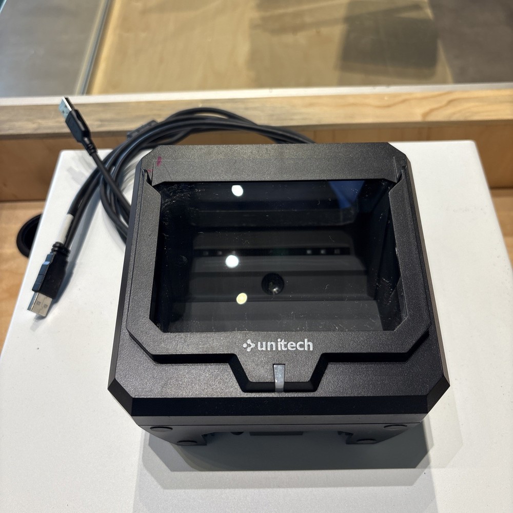 Unitech TS200 Swiftscan ID reader w/USB and Cat cable VGC