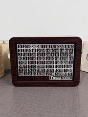 10000 Euro Money Box Wooden Piggy Bank Money Vault Savings Box Challenge Cash TL