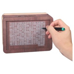 1X Wooden Savings Box – Wooden Cash Saver Money Box Cash Saver Box