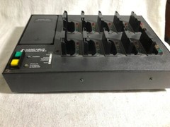 HHP Handheld Products 10-Slot Battery Charger 7200 Dolphin 90009373 + batteries