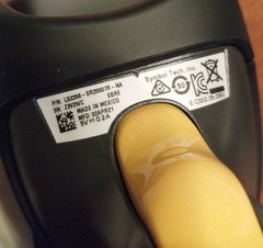 Zebra Symbol LS2208-SR20007R-NA USB Barcode Scanner with Stand US Seller NIB