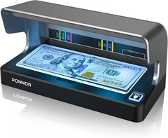 Counterfeit Bill Detector Money Checker Machine with Dual UV LED Light for Cr…