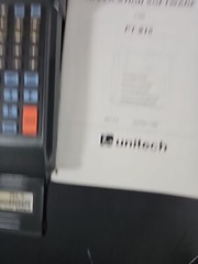 Unitech PT815 Data Collection Terminal (PT-815) With Manual Sold As Is Unit