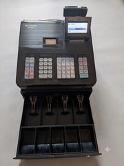 Sharp XE-A207 Electronic Cash Register – Excellent Working Condition