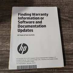 HP Dual Serial USB Thermal Receipt Printer A798-C20W-HN00 – *READ*