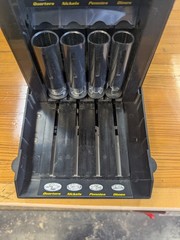Royal Sovereign Digital 4-Row Electric Coin Sorter FS-4DA – Black TESTED & WORKS
