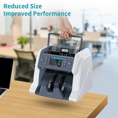 RIBAO BC-40 Money Bill Counter Machine Mixed Denomination Counting Commercial