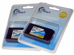 (2) Barcode Scanner Battery for Symbol Motorola MC30 MC3000 MC3090 MC3070