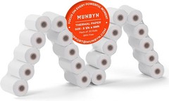 20 Rolls of 2 1/4″ x 50ft Biodegradable Thermal Paper for Secure Transactions