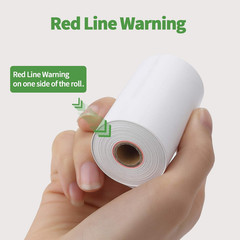 2 1/4″ inch x 50’ft Thermal Paper (50 Rolls), BPA Free Receipt Paper, 58mm Therm