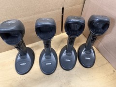 LOT OF 4X ZEBRA Symbol Motorola DS9808-SR00007NNWR BARCODE SCANNERS. NO CABLES