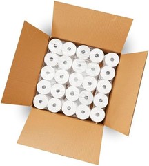 50 Rolls 1-3/4″ x 230′ 44mm Thermal Cash Register Paper