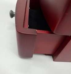 MAGNIF Deluxe Coin Sorter Wood CLASSIC CHERRY Box Lid Tubes Drawers